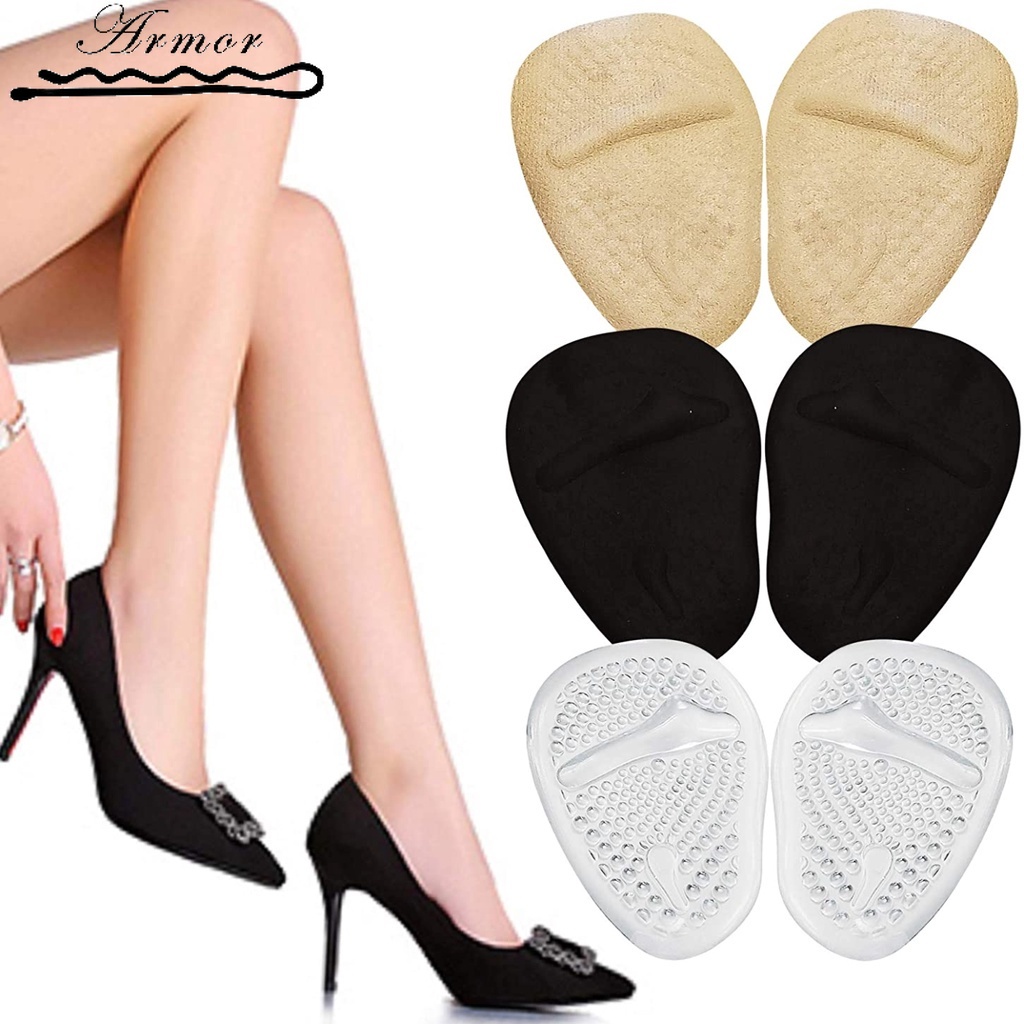 Cặp Đệm Silicone Lót Chân Chống Trượt Giảm Đau Có Thể Tái Sử Dụng