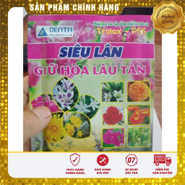 Phân bón cao cấp Trolax giữ hoa lâu tàn - P55 ( 30gr)