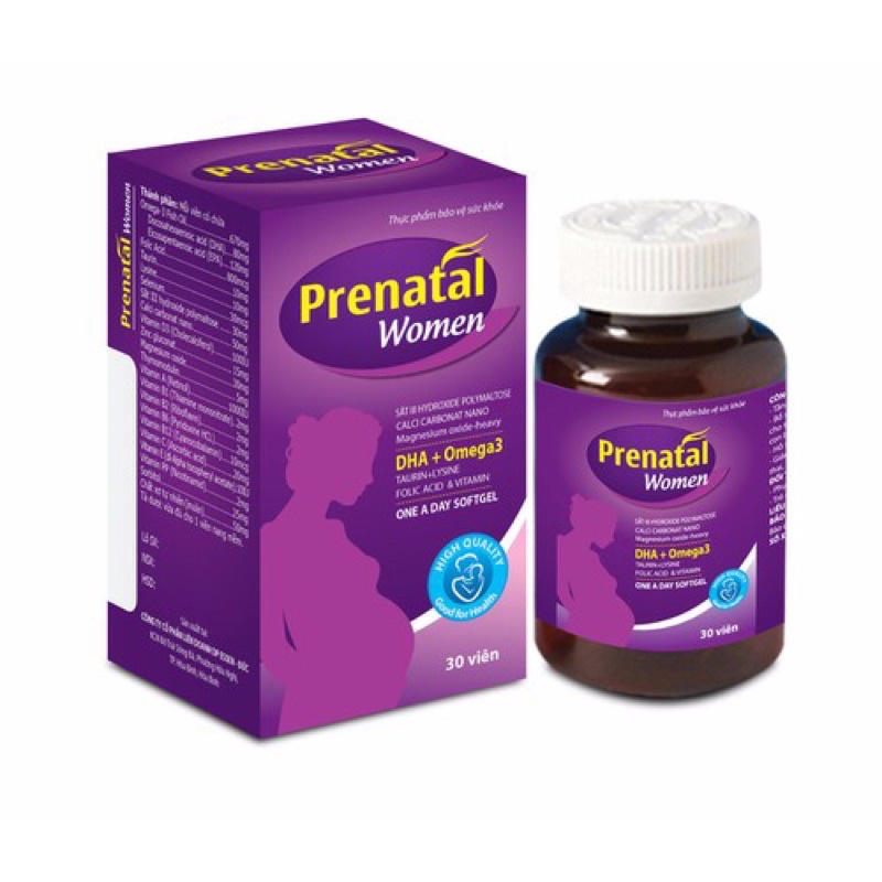 VIÊN SẮT TỔNG HỢP PRENATAL WOMEN