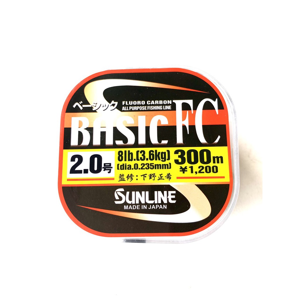 Cước Câu Cá cao cấp SUNLINE  BaSic , dài 400m , siêu bền , tảng hình dưới nước, chịu bào mòn tốt ( đồ câu coye )