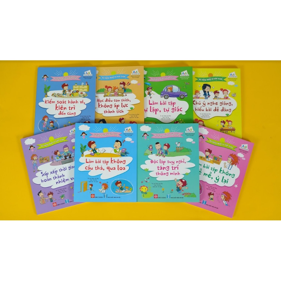 Sách – Kỹ Năng Quản Lý Bản Thân (Bộ 8 cuốn) - Cuốn lẻ tự chọn