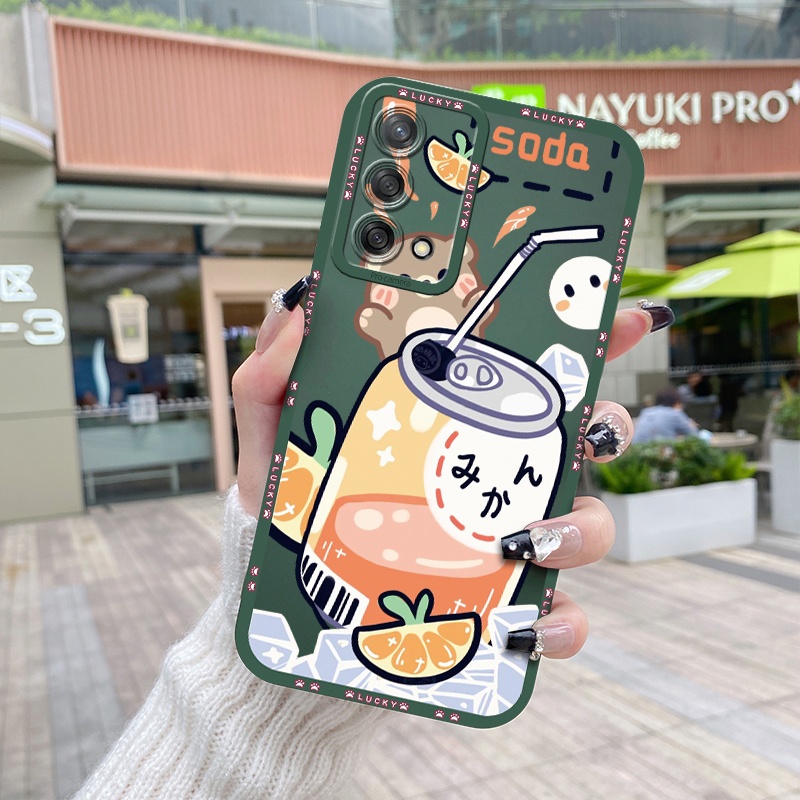 Ốp Điện Thoại Viền Vuông Chống Sốc Bảo Vệ Camera Cho OPPO A74 A95 4G F19 F19s