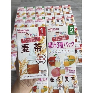 Trà Wakodo lúa mạch, trái cây cho bé (từ 5 tháng)