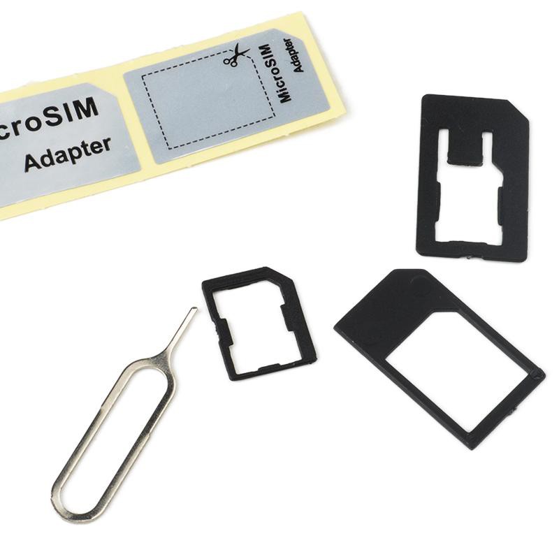 Set 4 Đầu Chuyển Đổi Sim Cao Cấp Cho Iphone 5