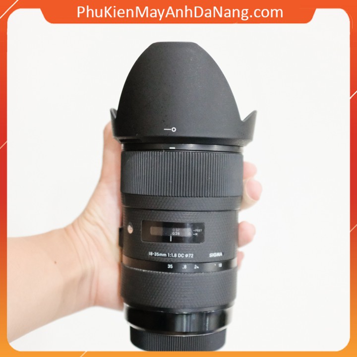 Loa che nắng lens hood cho ống kính Sigma 18-35mm f/1.8 Art DC HSM (Canon & Nikon) - thay thế LH780-06