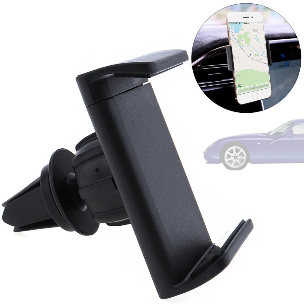 5Pcs/lot Black Auto Air Vent Phone Holder Stand Universal 360 Degree Rotation GPS Navigation Holder Bracket for Mobile Phone