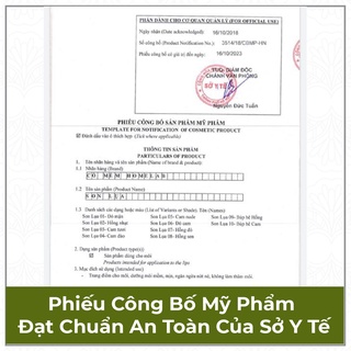 Son Lụa Mini Không Chì An Toàn cho Bà Bầu Cỏ Mềm