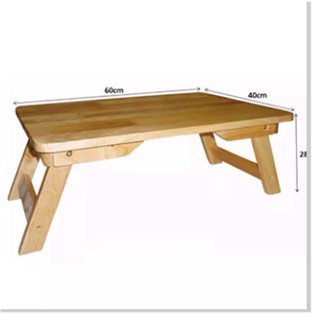 Bàn Trà, bàn Học Sinh, Làm Việc Bằng Gỗ Cao Su (chân thang) Gấp Gọn Tiện Lợi