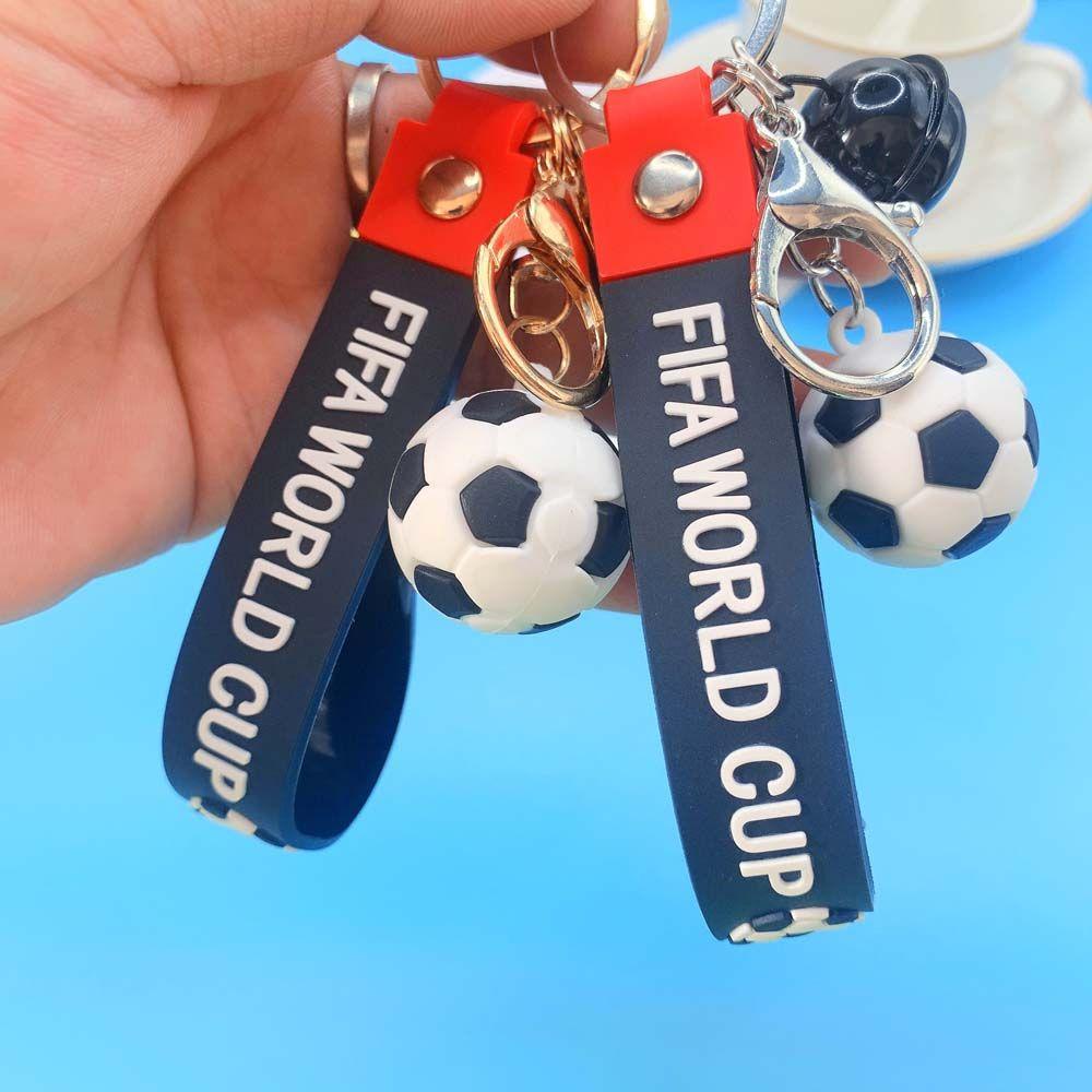 Móc Khóa Nhựa PVC Hình World Cup Dễ Thương