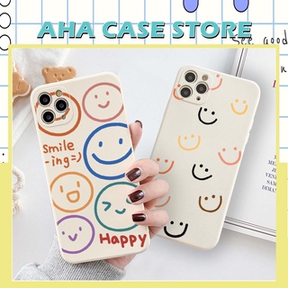 Ốp lưng Iphone chống sốc cạnh vuông - Smile happy - 6/6plus/6s/6splus/7/7plus/8/8plus/x/xr/xs/11/12/pro/max/plus/promax