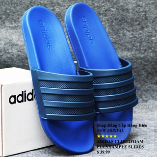 Dép Adidas Plus Mono Cloudfoam màu đen 2019