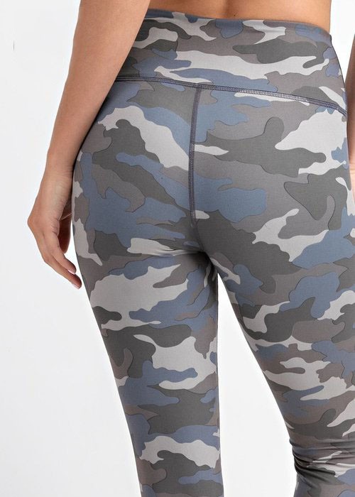 Legging dài Rae M0de vải mềm camo