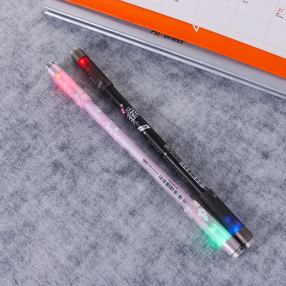 YOLA Bút Xoay Có Đèn LED Giảm Căng Thẳng Chống Trượt Giúp Giảm Căng Thẳng Dành Cho Trường Học /