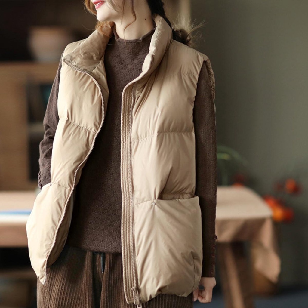 Áo phao gile Anvalo áo phao nữ phong cách Hàn Quốc  AP17 | BigBuy360 - bigbuy360.vn