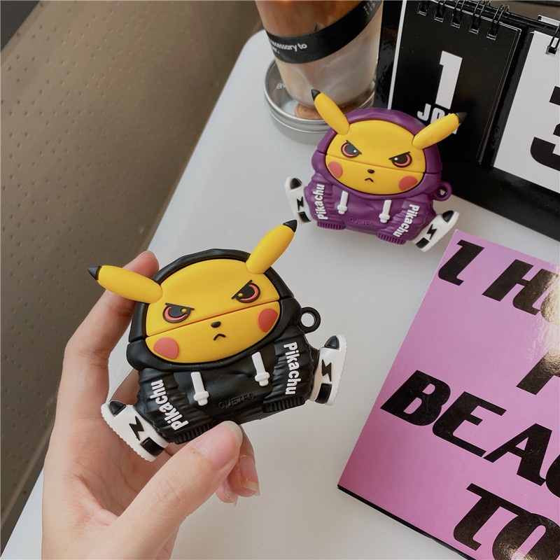 Case AirPods Vỏ Bọc Tai Nghe AirPods 1/2/Pro Pikachu - Minh An Saigon