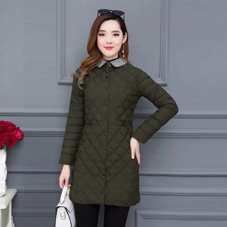 Áo Phao Thân Dài Trần Trám