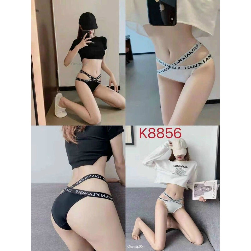 Quần lót lọt khe  sexy chéo dây chữ X dáng thể thao siêu tôn dáng - K8856