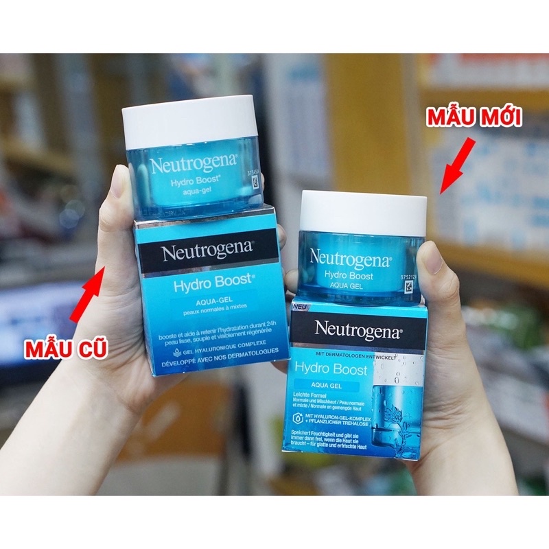 Gel dưỡng ẩm Neutrogena Hydro Boost Aqua Gel màu xanh