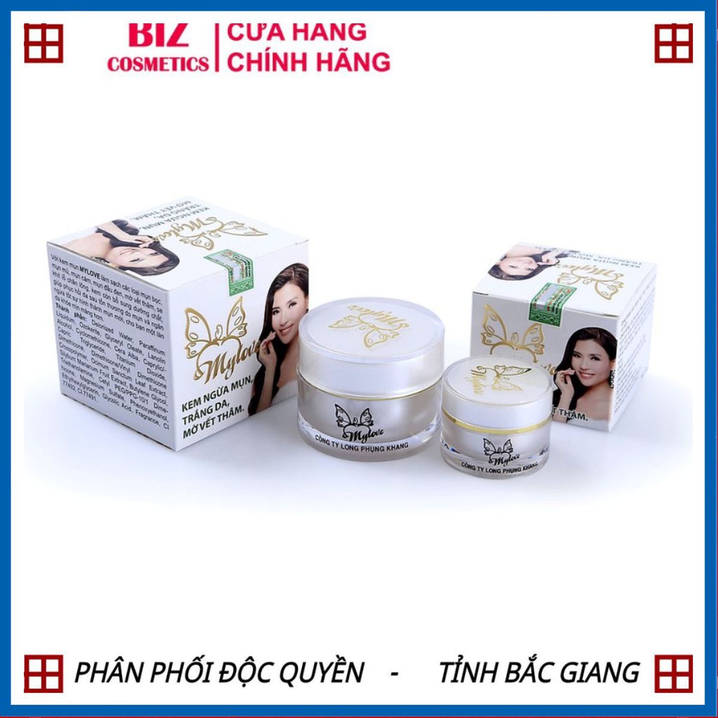 Kem ngừa mụn - Trắng da - Ngừa vết thâm My Love chính hãng Long Phụng Khang