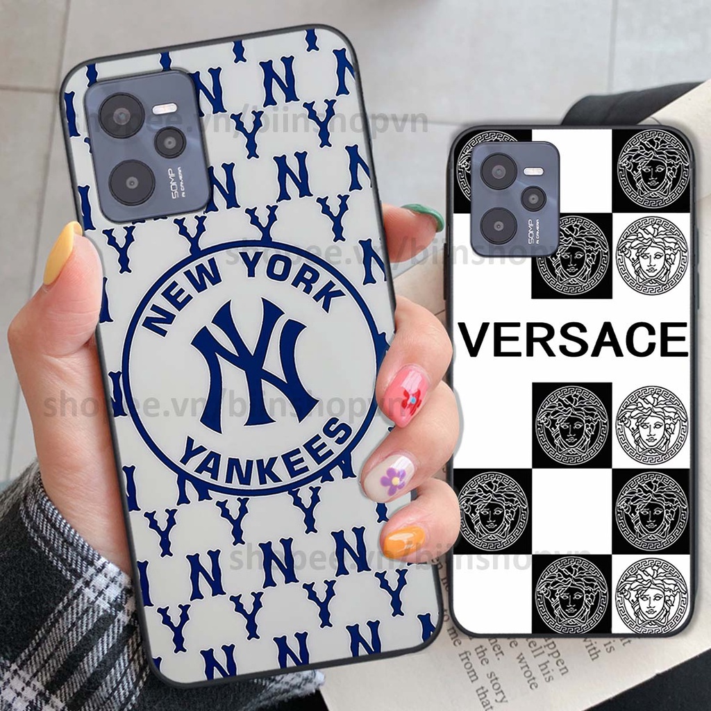 Ốp Realme C35 in hình các thương hiệu nổi tiếng siêu đẹp, thời trang cá tính