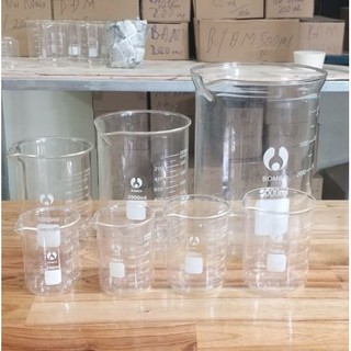 Cốc thủy tinh chịu nhiệt dùng cho phòng thí nghiệm 3000ml