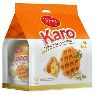 BÁNH KARO TRỨNG TƯƠI CHÀ BÔNG-PHÔ MAI 156G/6C