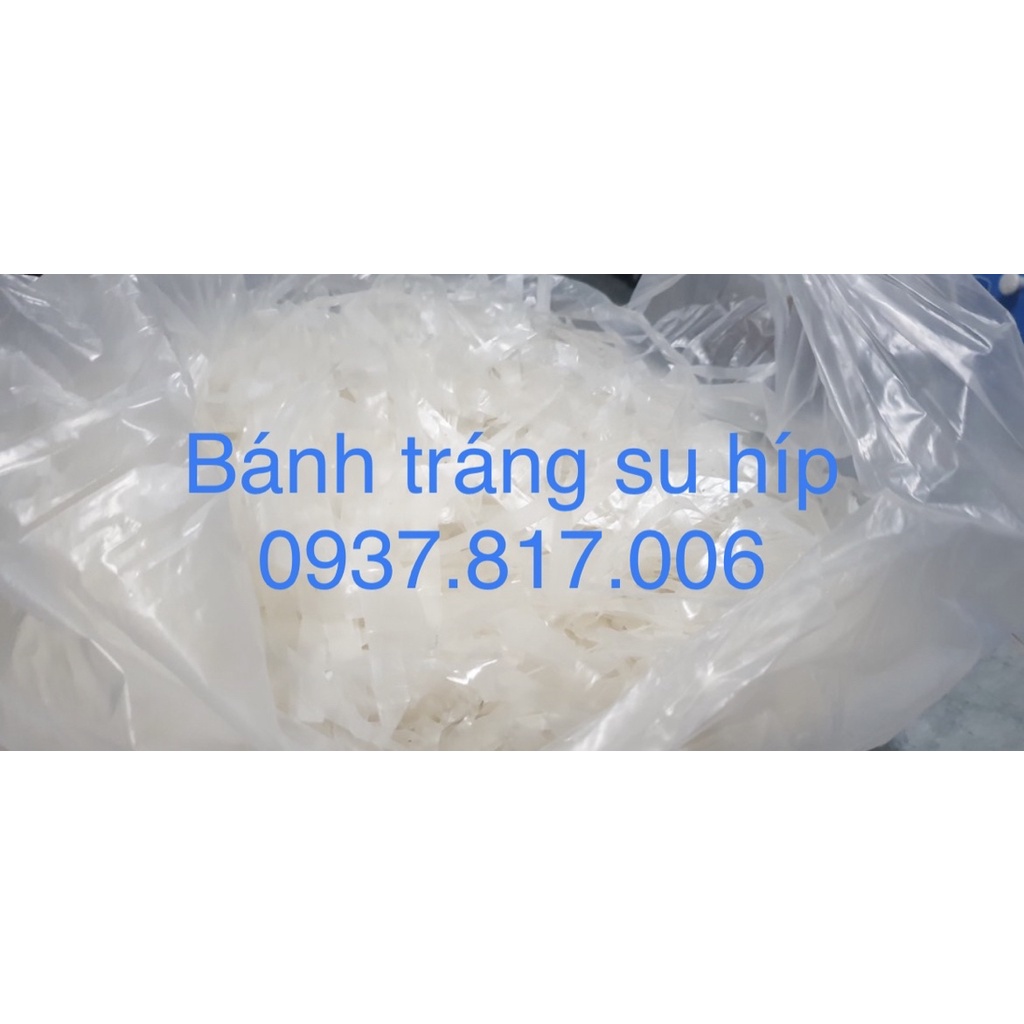 1kg Bánh tráng mỏng dập sợi 10ly dùng làm bánh tráng trộn