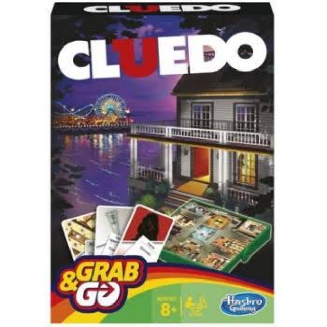 Trò chơi bảng Cluedo Grab & Go Clue di động