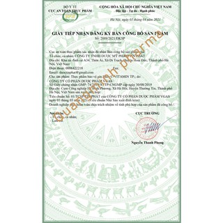 vitamin C dạng ống nước