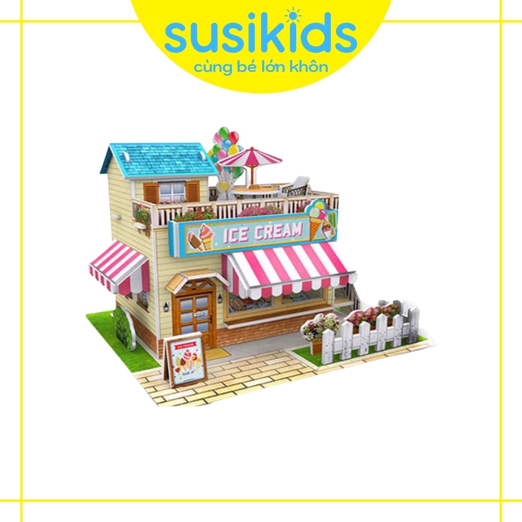Bộ xếp hình thông minh 3D cho bé yêu SUSIKIDS