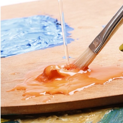 Mont Marte - Pallet Gỗ 30x40cm - DụngCụ Pha Màu Vẽ, Palet Pha Màu Bột, Acrylic, Sơn Dầu