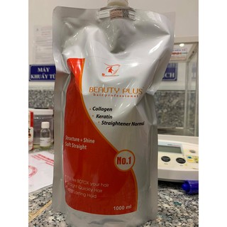 Kem Duỗi Tóc Cho Mọi Loại Tóc Beauty Plus 1000ml