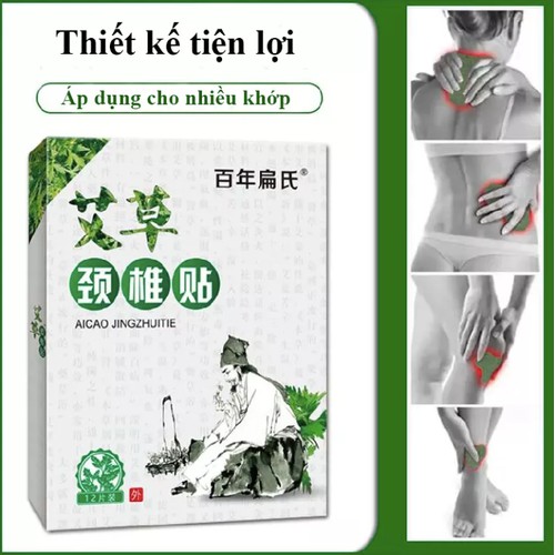 HỘP 12 MIẾNG DÁN VAI GÁY ĐÔNG Y THẢO DƯỢC