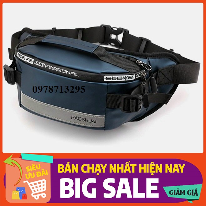 Túi Đeo Chéo Da Bóng PU Cao Cấp Chống Nước, Đeo Hông , Đeo Vai siêu Tiện Dụng | BigBuy360 - bigbuy360.vn