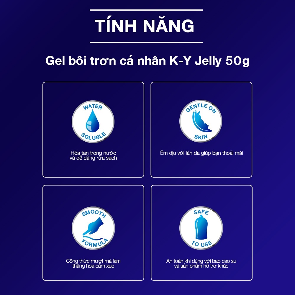 Gel Bôi Trơn Durex Ky Jelly 50g chính hãng không mùi