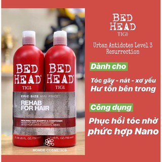 Cặp gội xả Tigi Bed Head