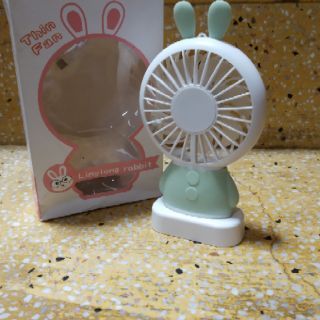 Quạt cầm tay mini (thỏ và gấu)