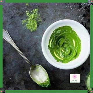 Bột trà xanh 100g trị mụn trắng da