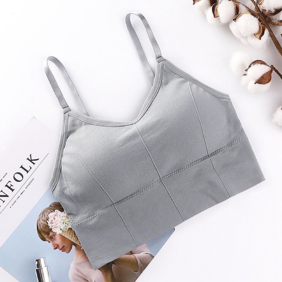 Áo Gym Yoga Tập Thể Thao Bra Không Gọng Có Đệm Chắc Chắn Thoải Mái Co Dãn Tốt (AT19)