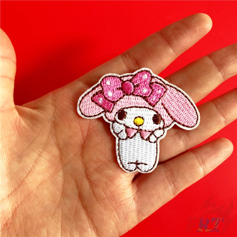 Miếng vá họa tiết hoạt hình Giai điệu của tôi và Kuromi tự ủi lên đồ