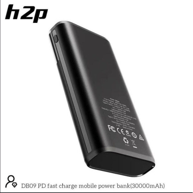 Pin Sạc Dự Phòng 30000mAh Sạc Nhanh 18W DB09 Hỗ Trợ 4 Cổng USB - BẢO HÀNH CHÍNH HÃNG