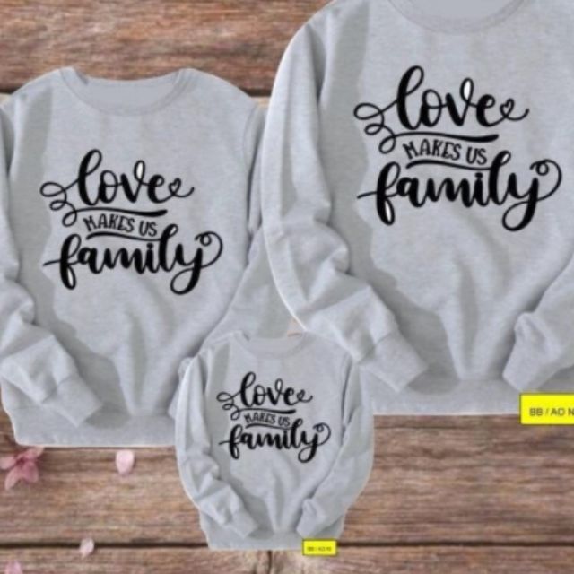 áo thu đông gia đình 3/4/5 người màu ĐEN. áo nỉ gia đình 2023 bố mẹ bé trai bé gái chất nỉ bông loại 1 bán sĩ