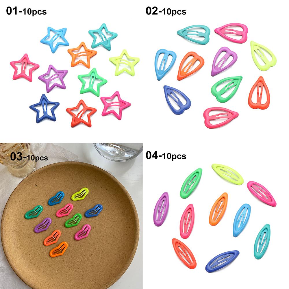 BEBETTERM Set 10 Kẹp Tóc 4 Tầng Phong Cách Công Chúa Cho Bé Gái