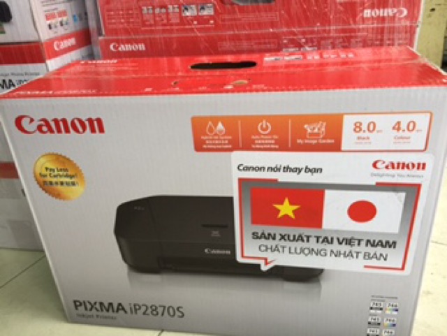 Canon in màu ip2870s ( speed ) tốc độ nhanh