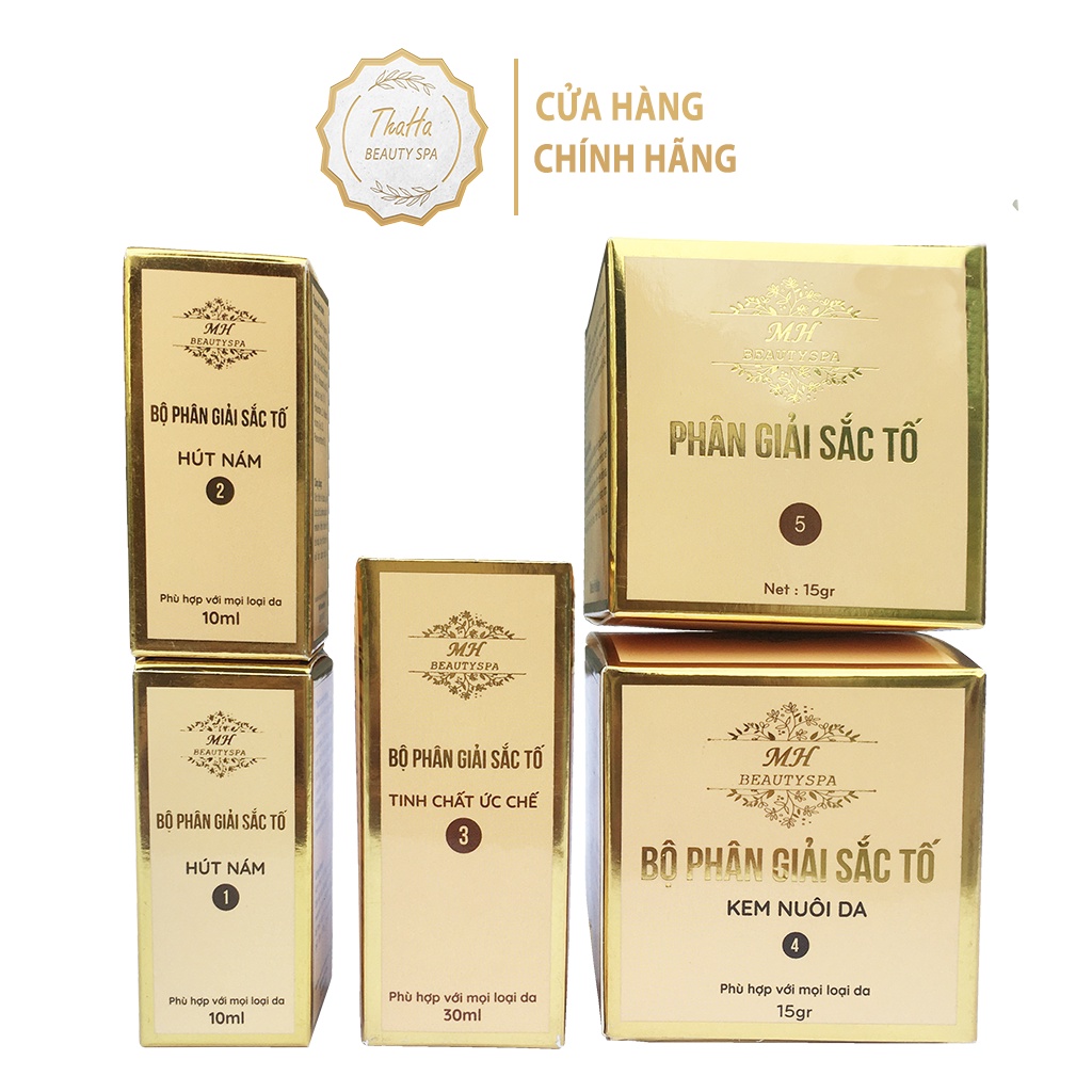 Bộ sản phẩm bóc tách nám nội tiết MH Beauty Spa