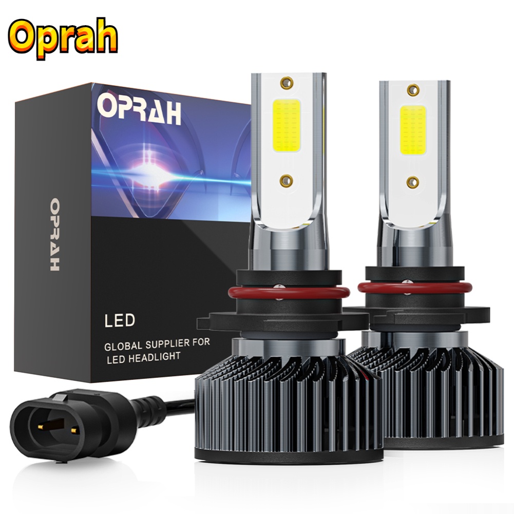OPRAH Sửa Đổi Đèn Pha Ô Tô Tích Hợp Chùm Cao Thấp F2 Đèn Pha LED Ô Tô Mini H1 H3 H4 H7 H8 H11 12V Bó