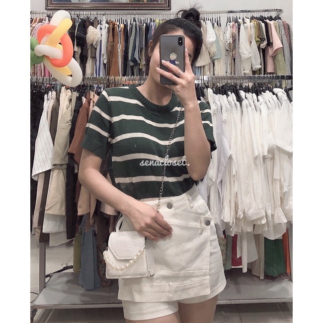 Quần giả váy cách điệu hothit (Ảnh thật)