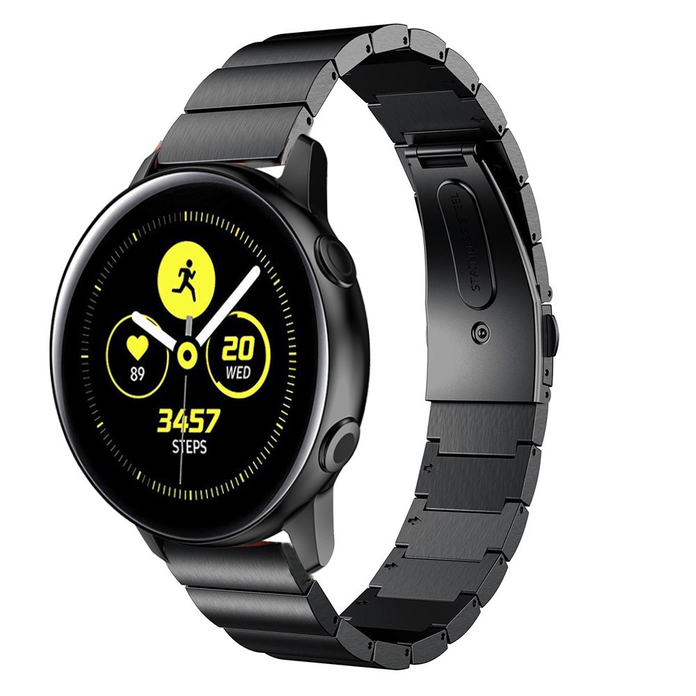 Dây đeo chất liệu thép không gỉ thay thế cho đồng hồ Samsung Galaxy Watch Active