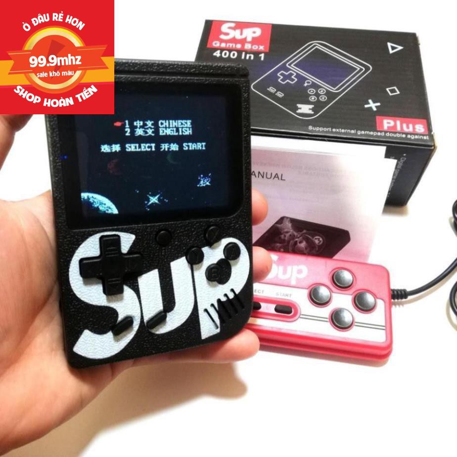 MÁY CHƠI GAME 4 NÚT CẦM TAY SUP 400 GAME BOX IN 1