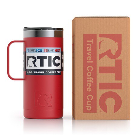 Ly giữ nhiệt RTIC Coffee Travel Cup - Đỏ